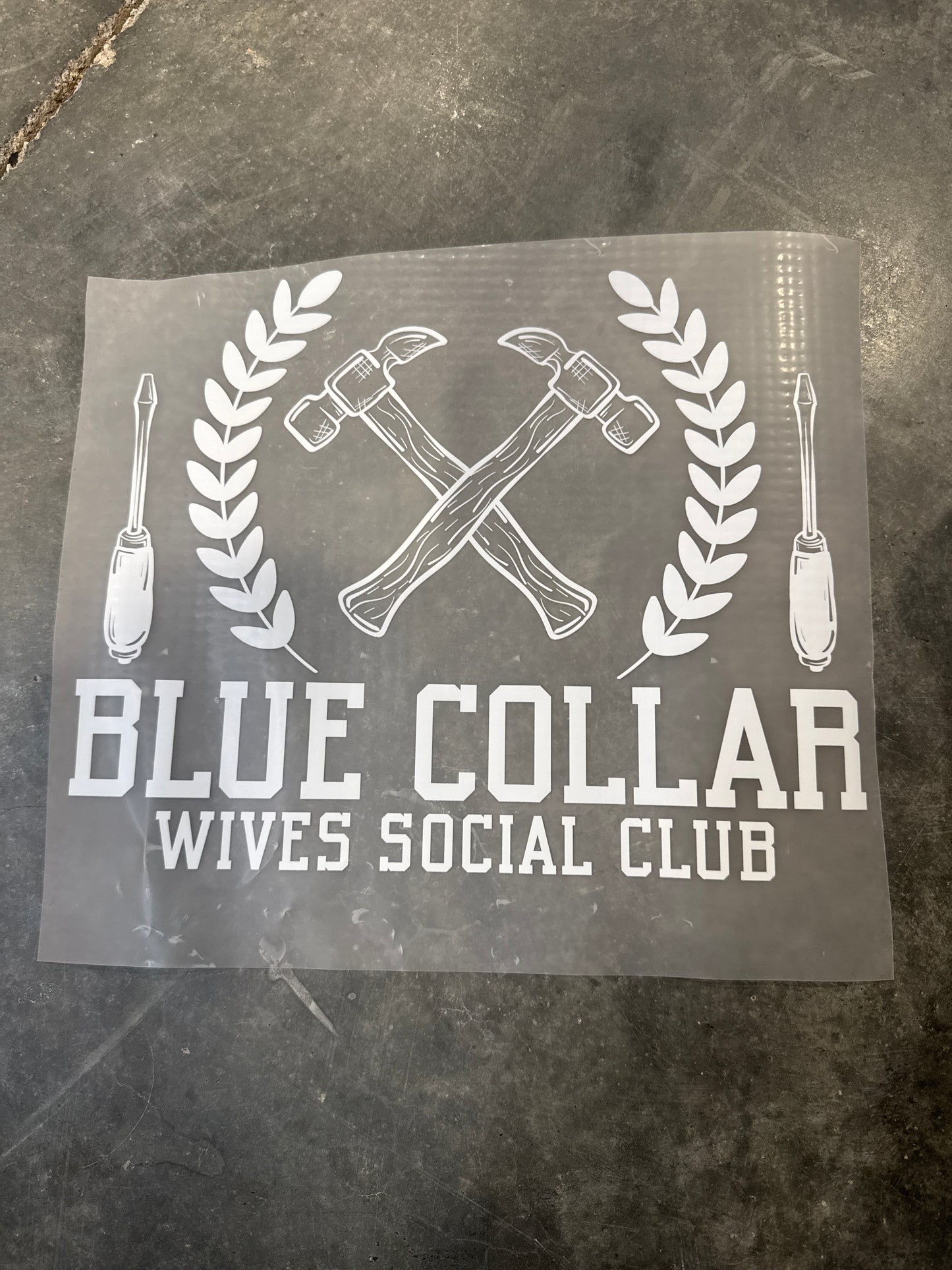DESTASH ADULT PRINT Blue Collar Wives