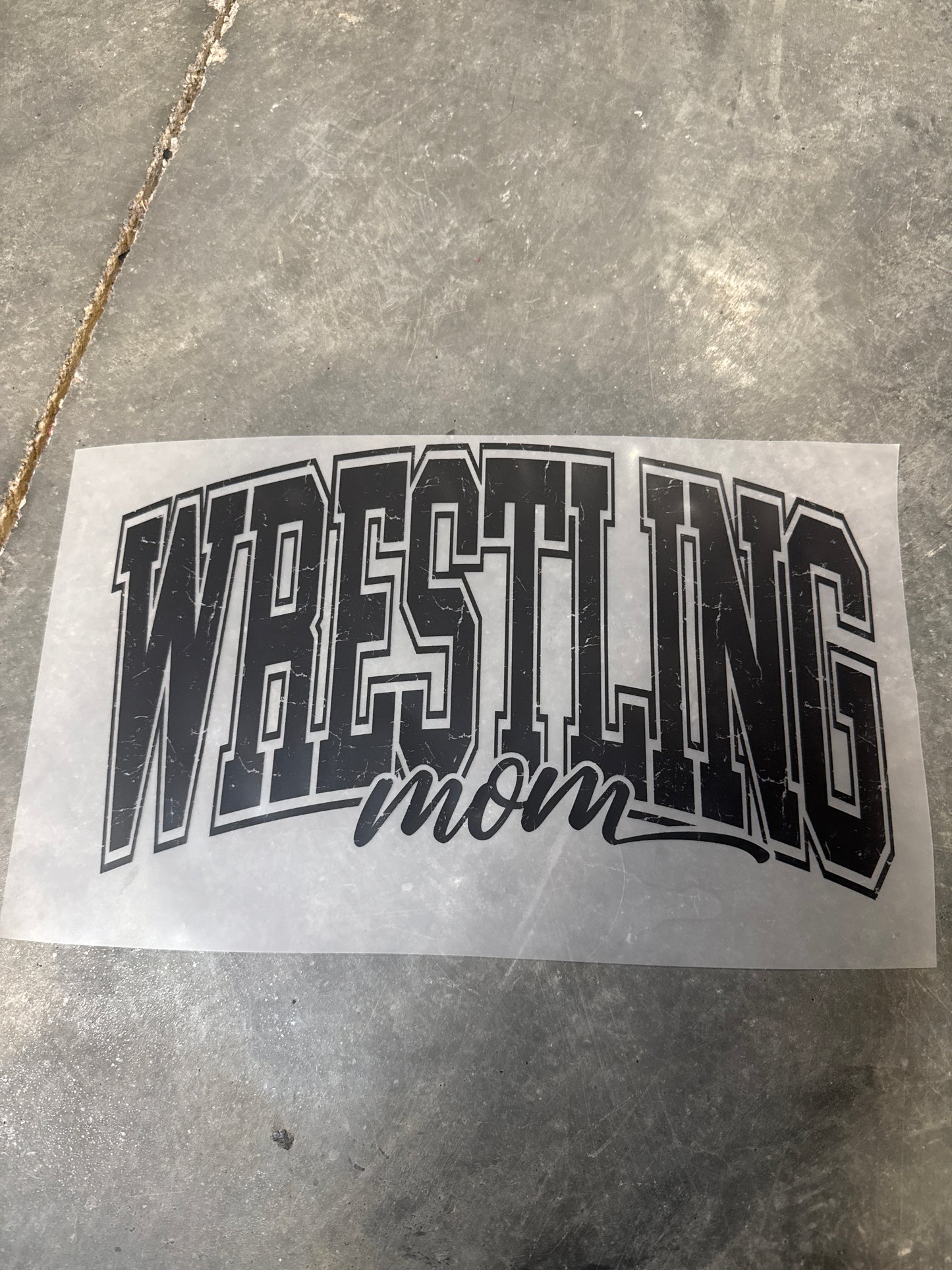 DESTASH ADULT PRINT Wrestling