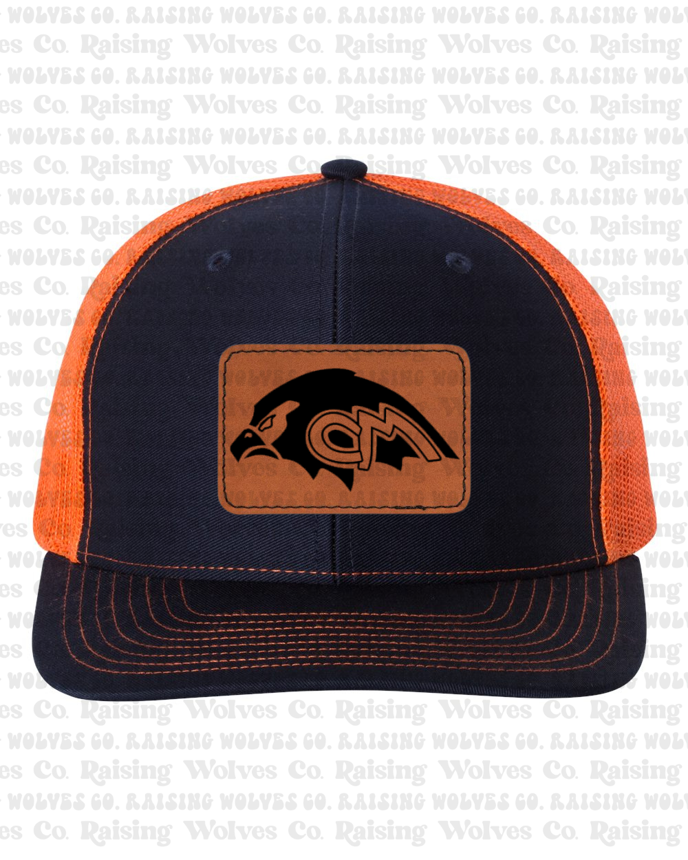 CM Richardson 112 Orange/Navy Snapback
