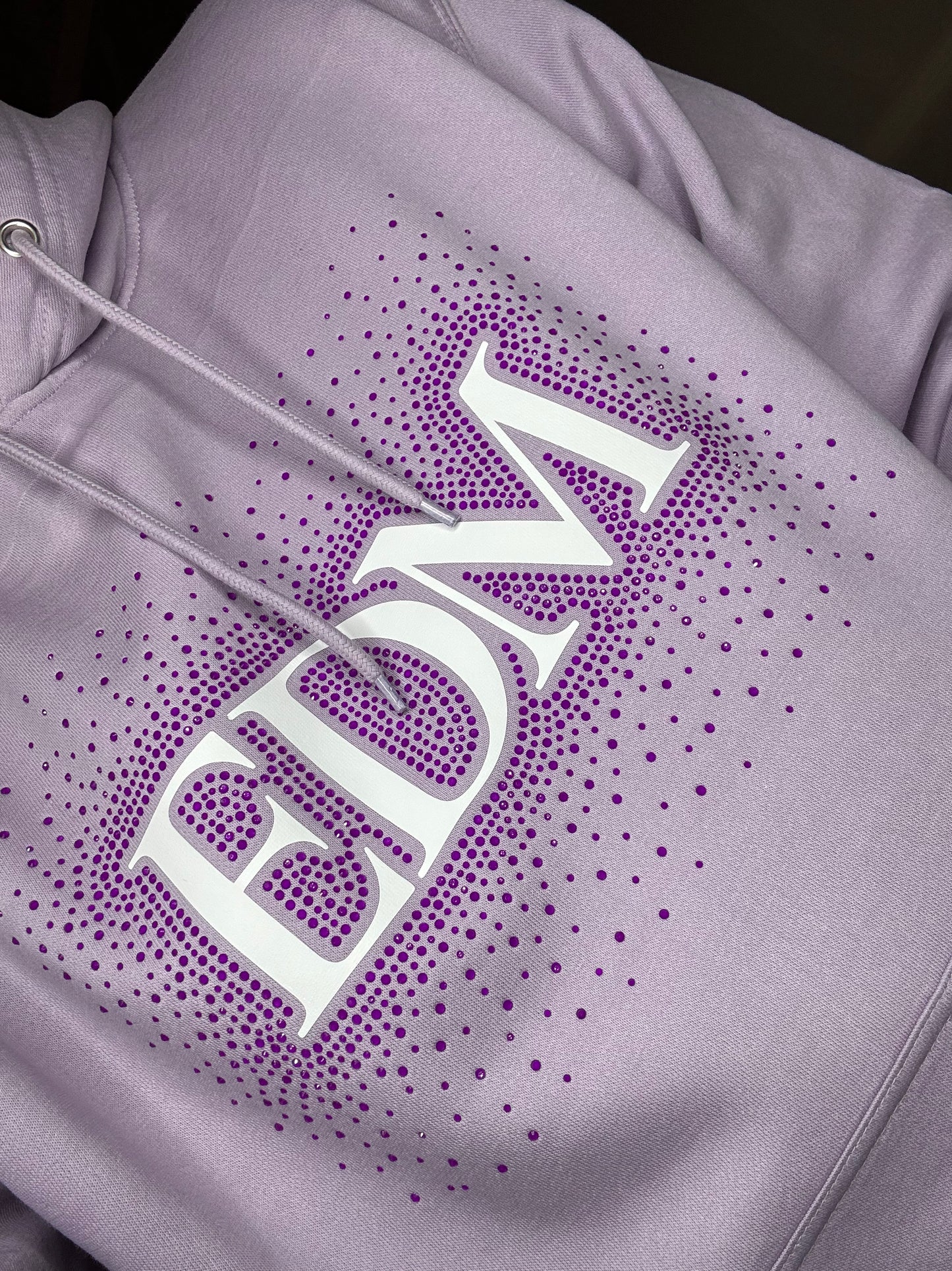 **FULL LENGTH** Rhinestone Express Hoodie