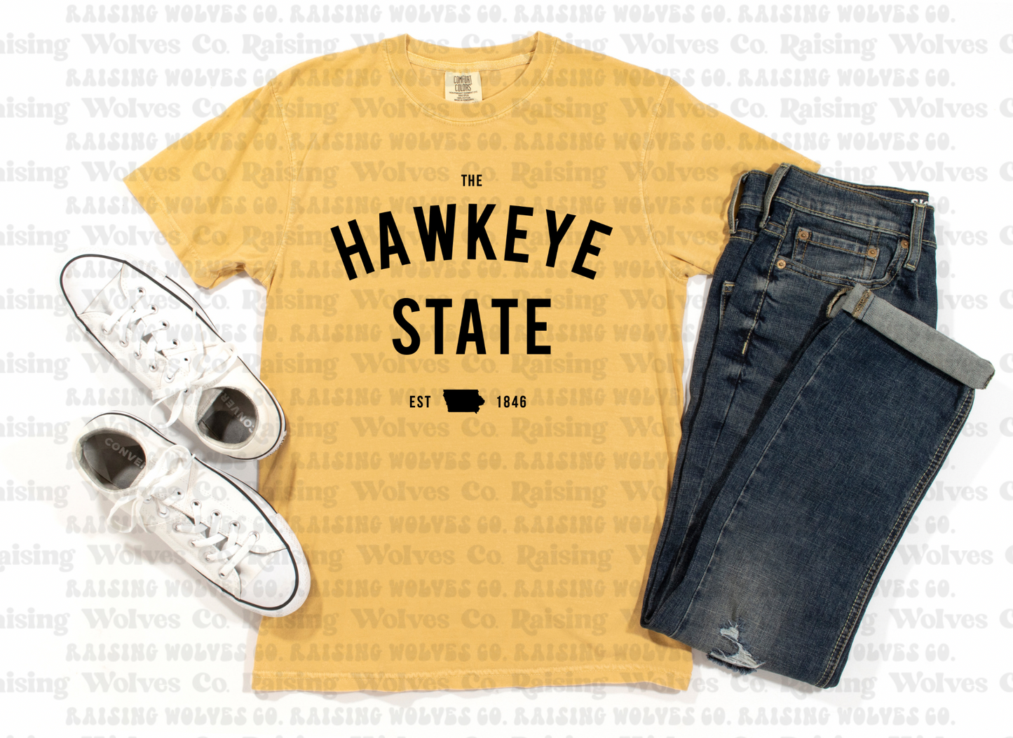 Comfort Colors Tee- iowa