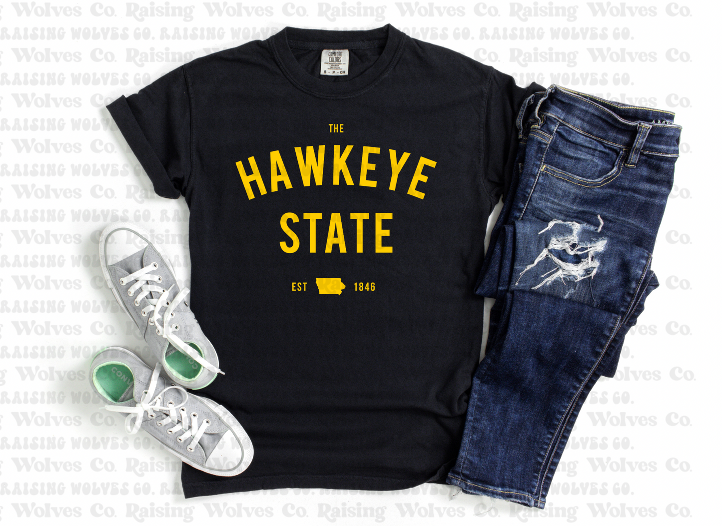 Comfort Colors Tee- iowa 3
