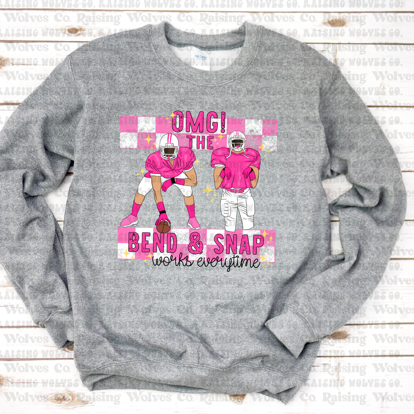 Bend and Snap Grey Crewneck