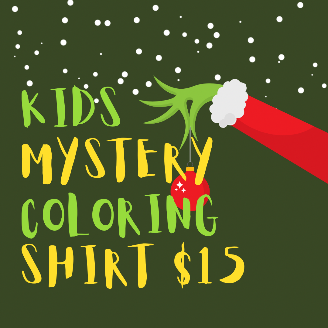 Mystery Christmas Coloring Tee