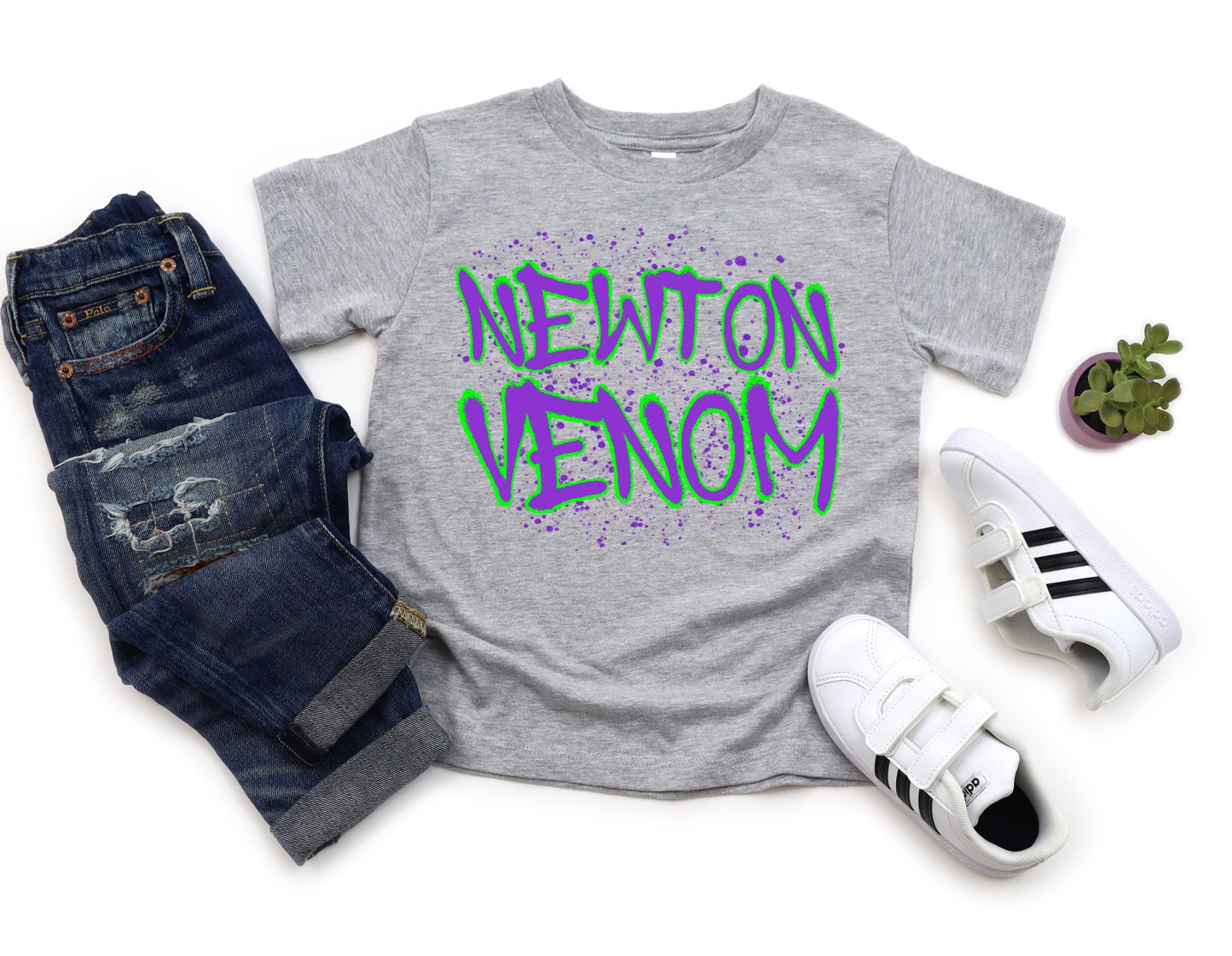 Venom Splatter Grey Shirt