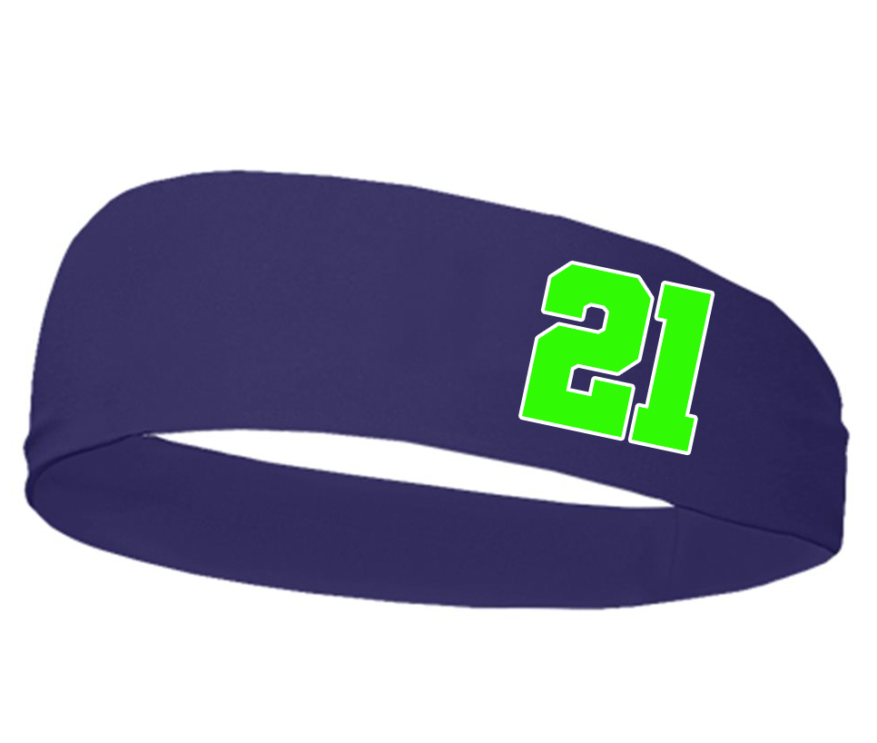 Player Number Sport Headband