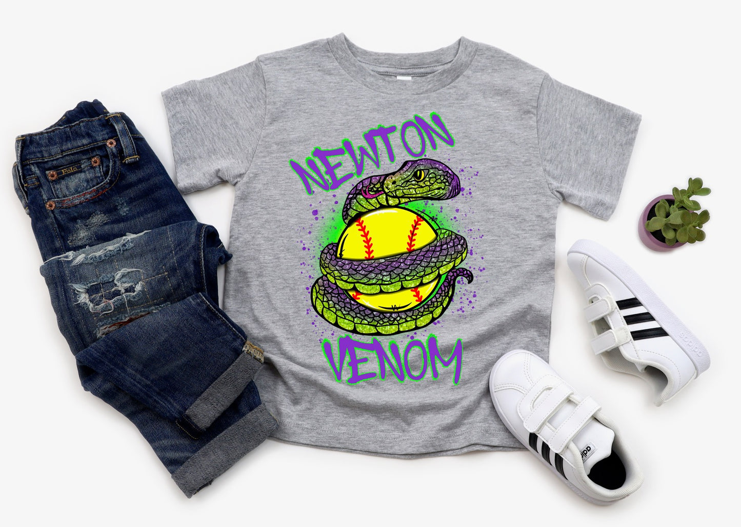 Venom Logo Grey Shirt