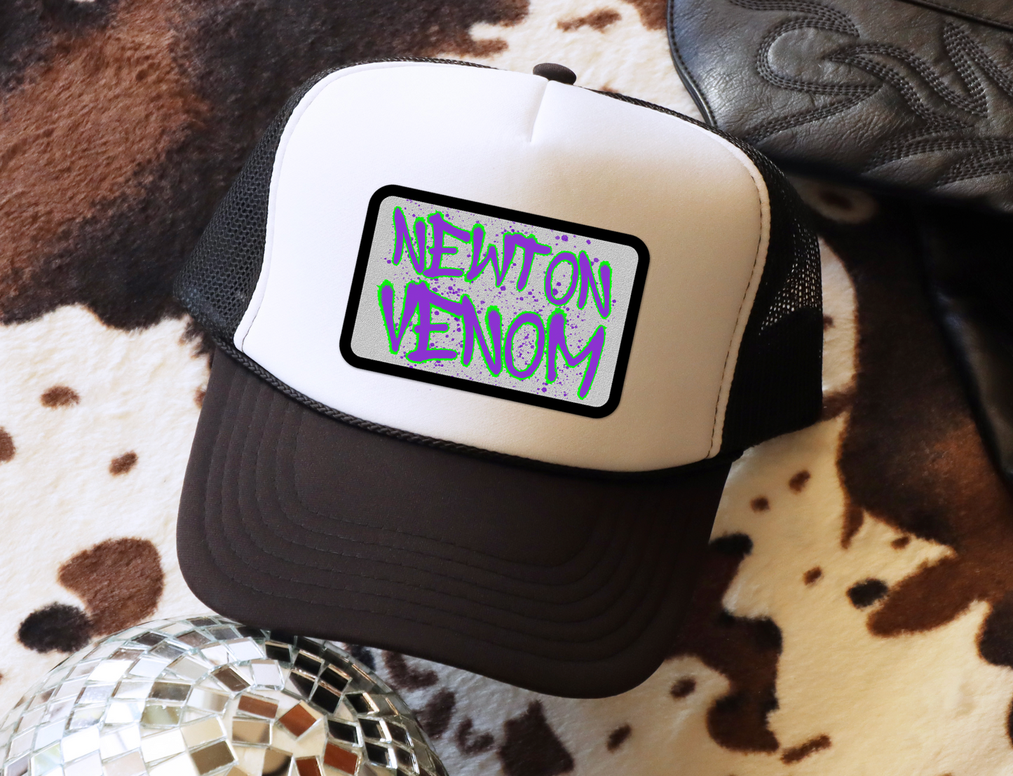 Venom Splatter Otto Foam Trucker Hat