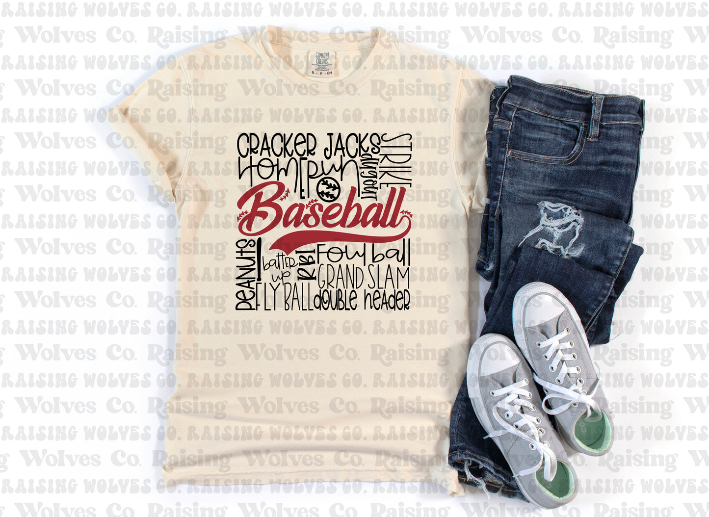 Baseball Typography