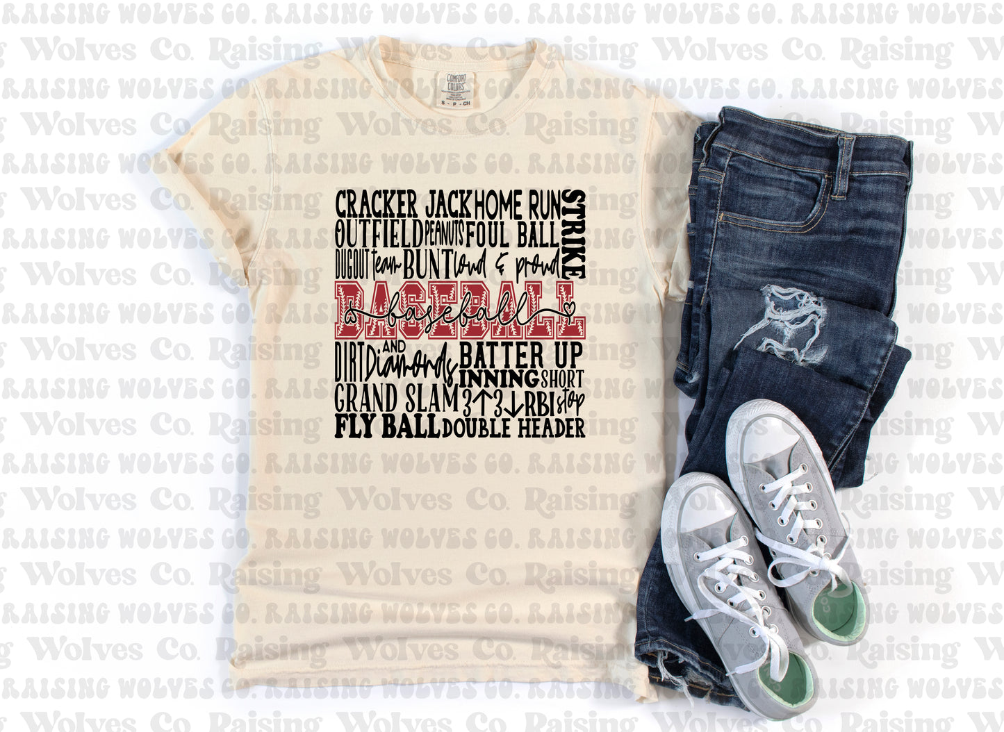Baseball Typography