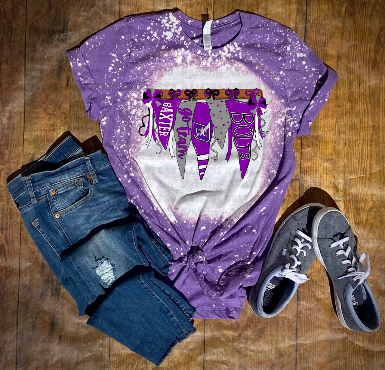 Baxter Pennant Bleached Tee