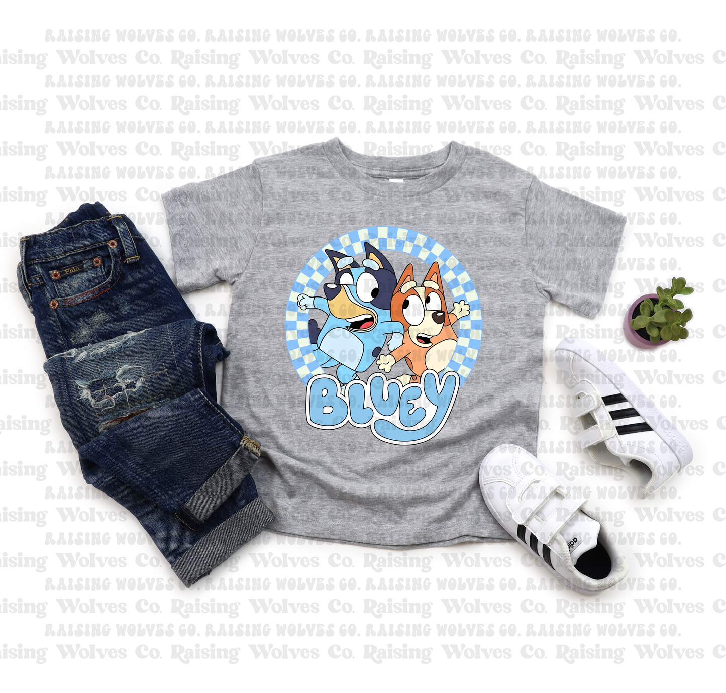 Grey Blue Dog 1
