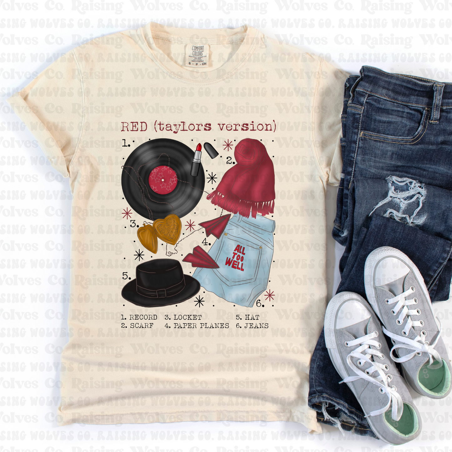 Red Colors Unisex Tee