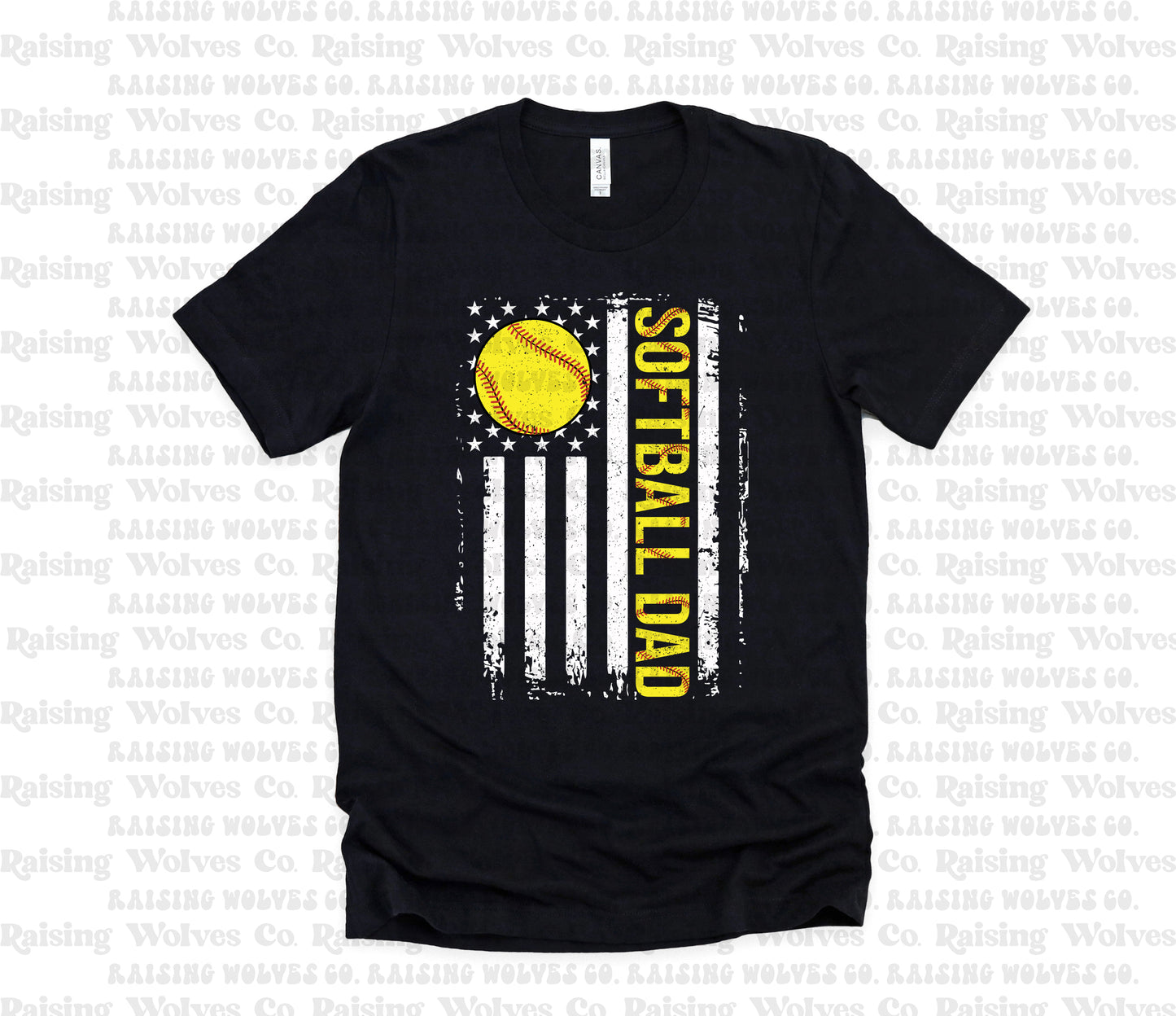 Softball Dad Tee/Long Sleeve/Crew/Hoodie