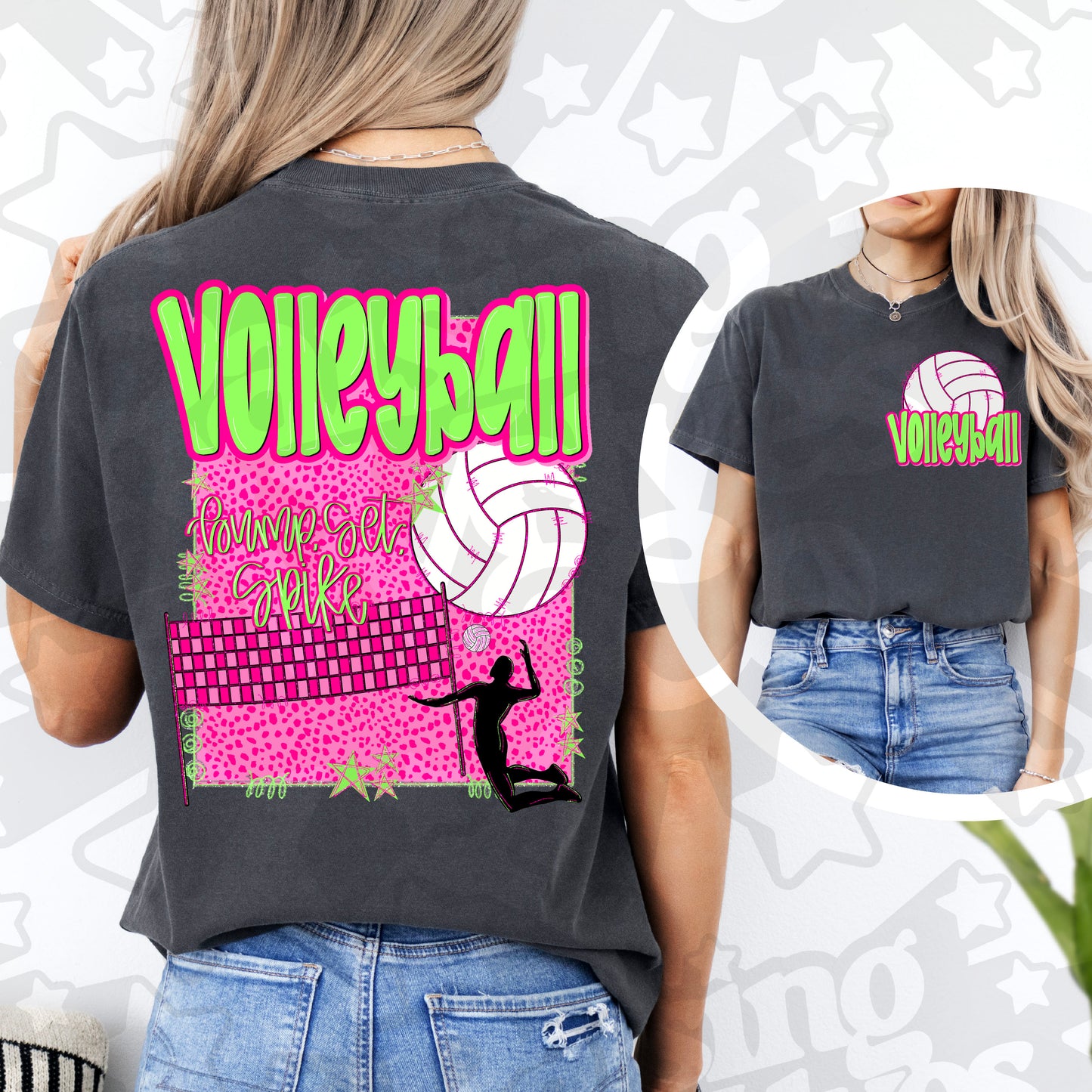 Preppy Volleyball
