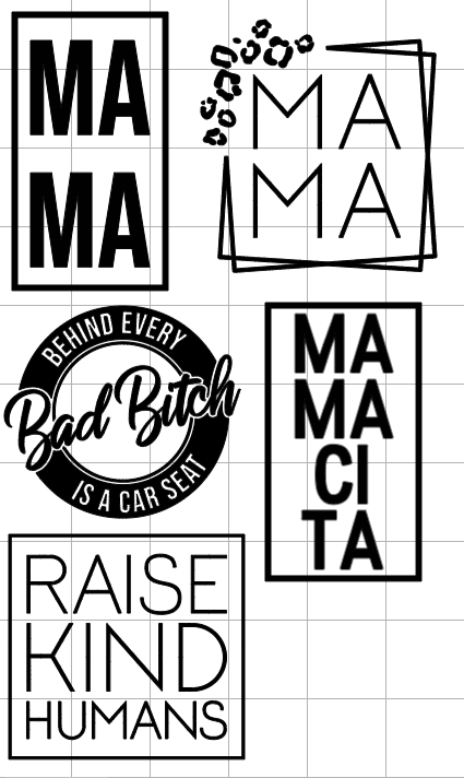 Your choice of Mom themed Beer can glass