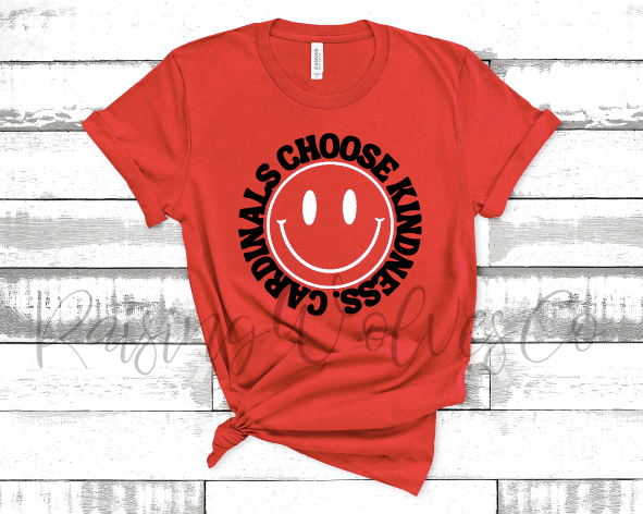Cardinals Choose Kindness Red Unisex Tee