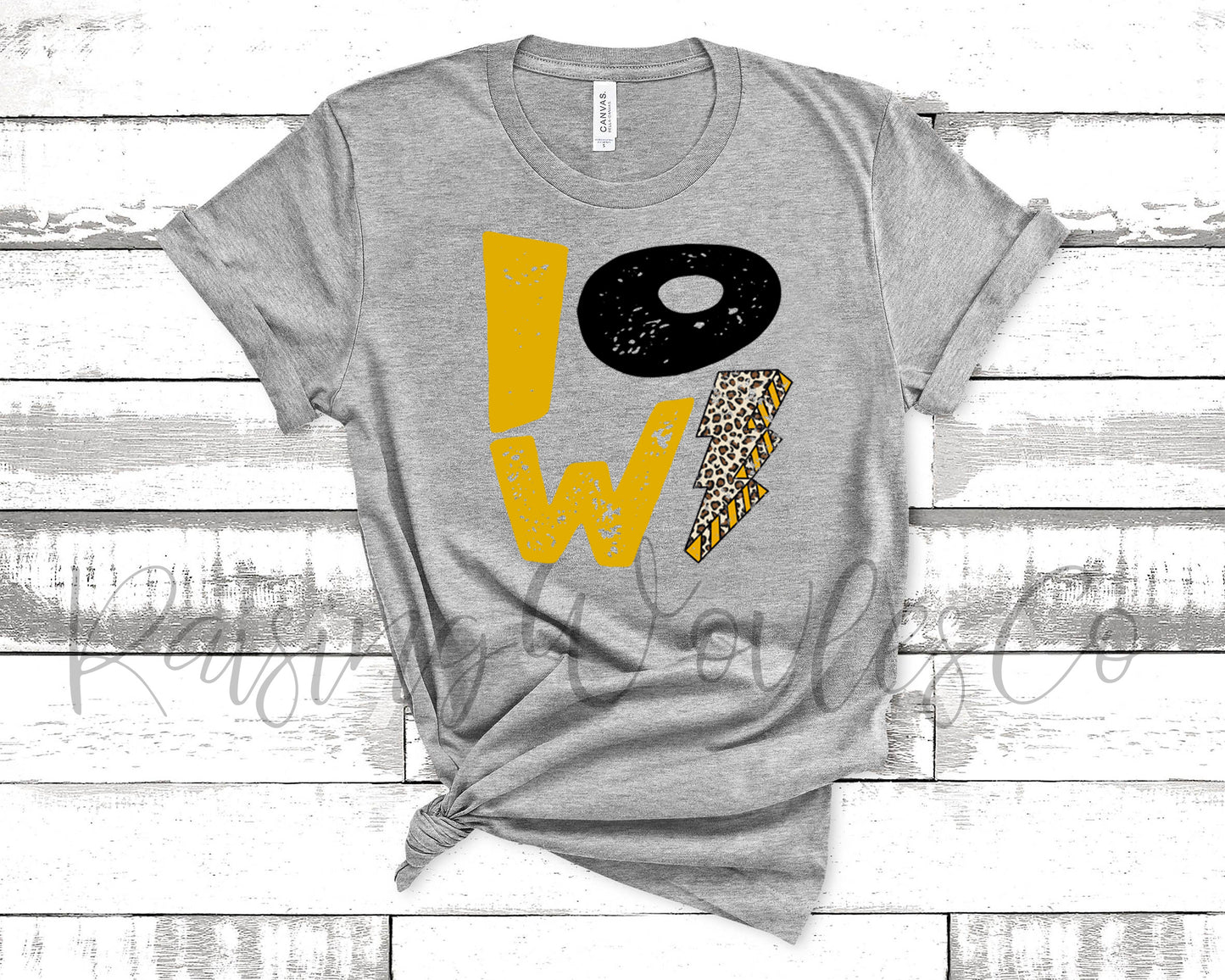 Iowa Grey Unisex Tee