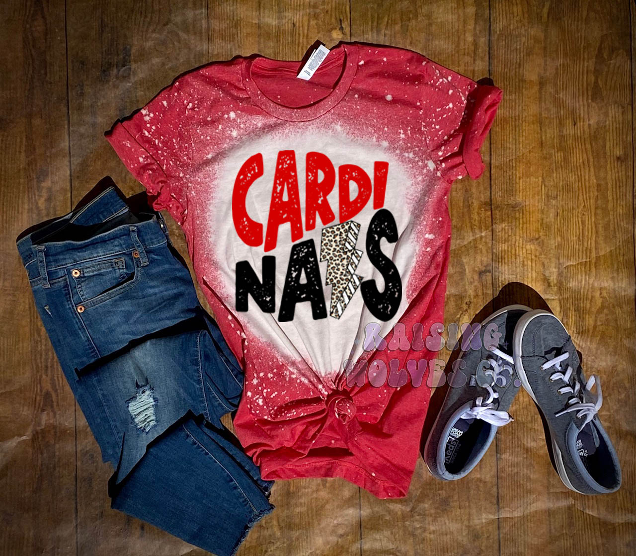 Cardinals Bleached Tee