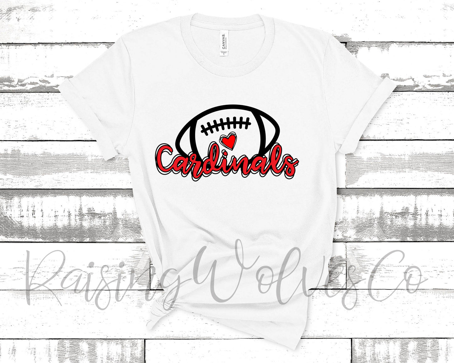 Cardinals Football Unisex Tee (several colors available)
