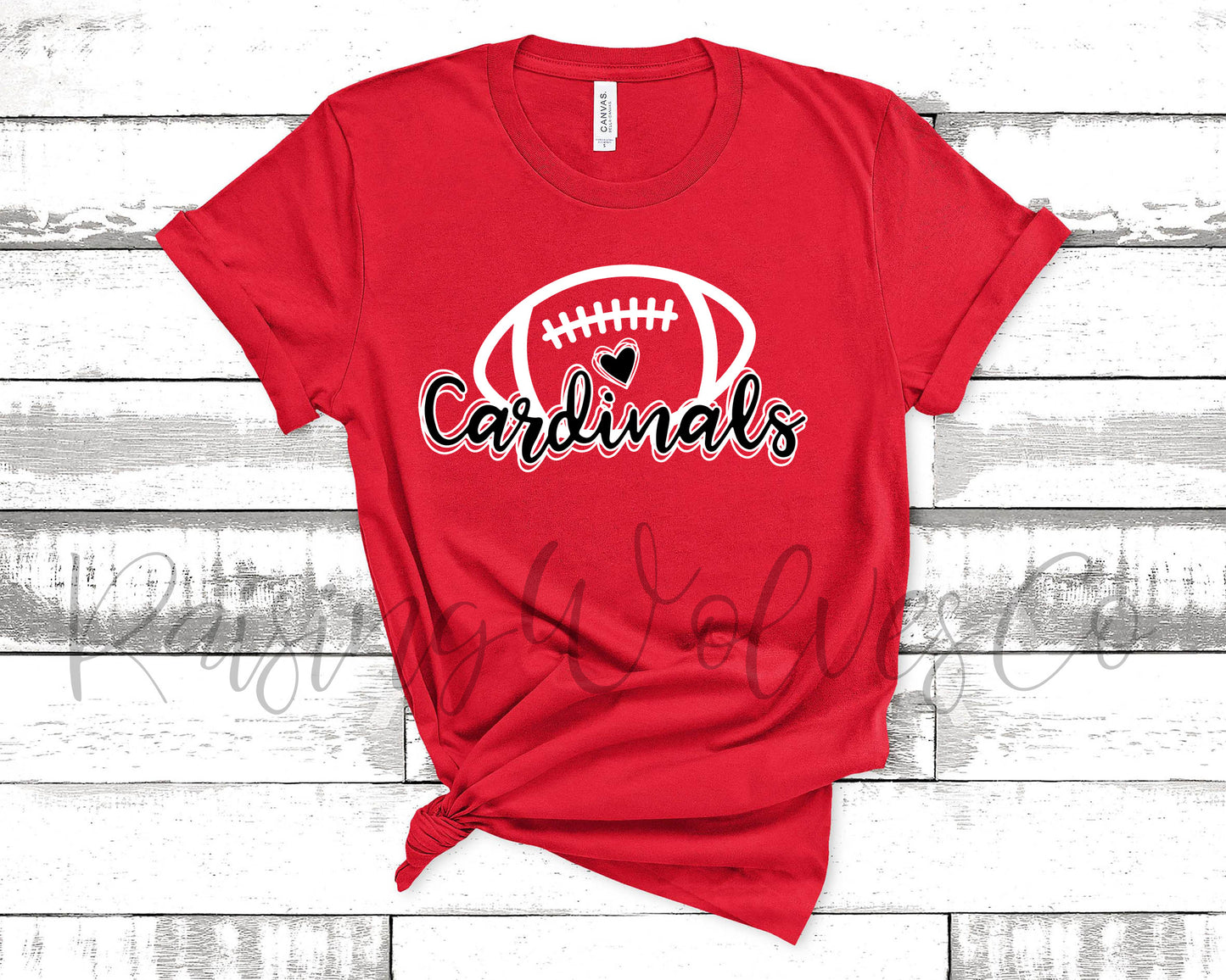 Cardinals Football Unisex Tee (several colors available)