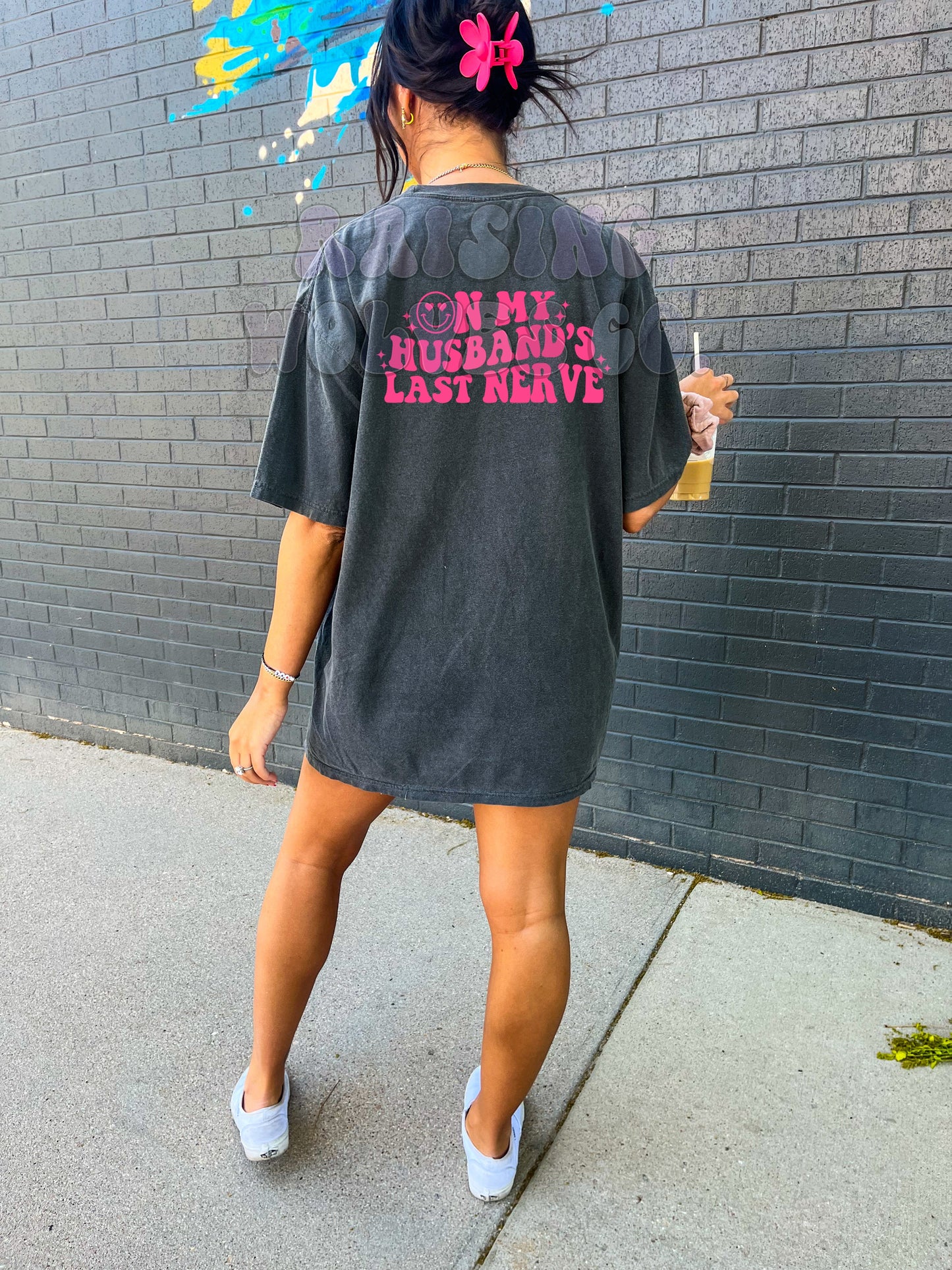 Husbands Last Nerve Comfort Colors Unisex Tee