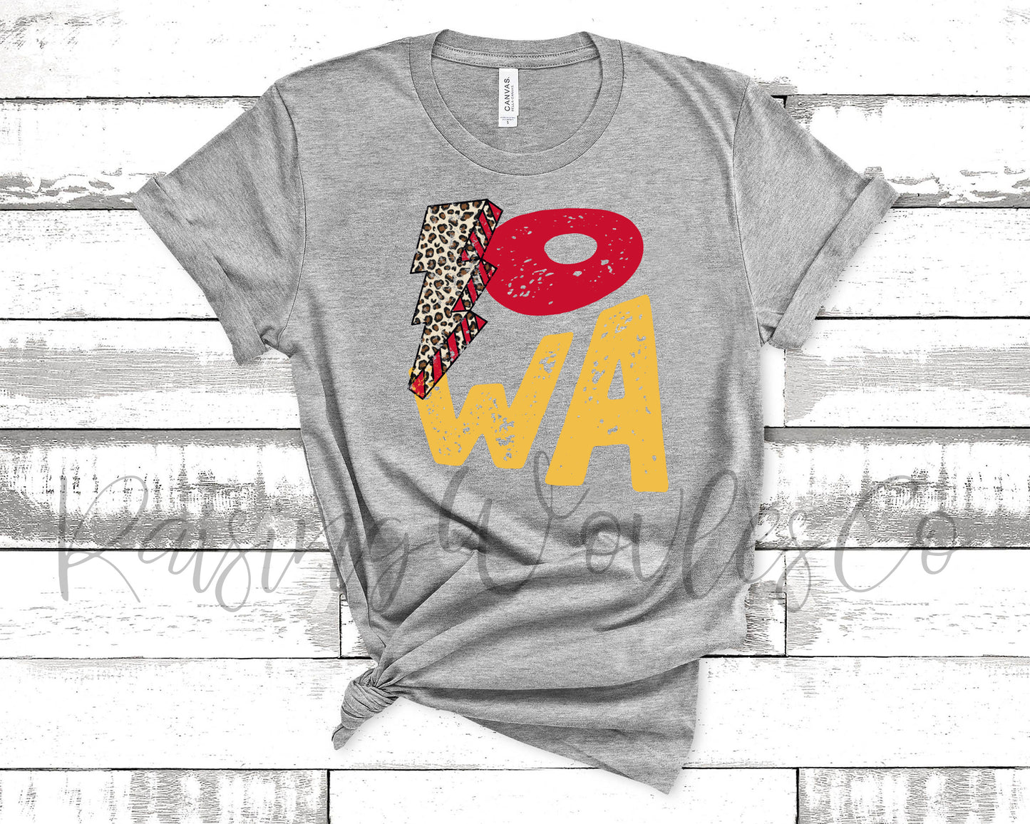 Iowa Grey Unisex Tee