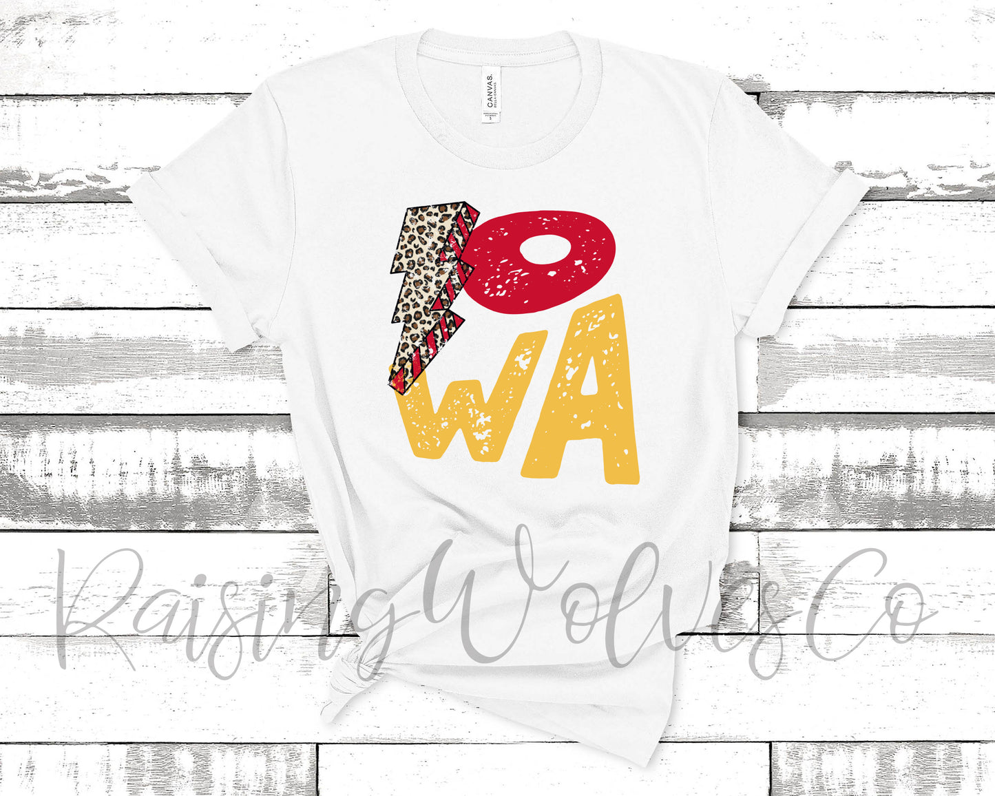 Iowa White Unisex Tee