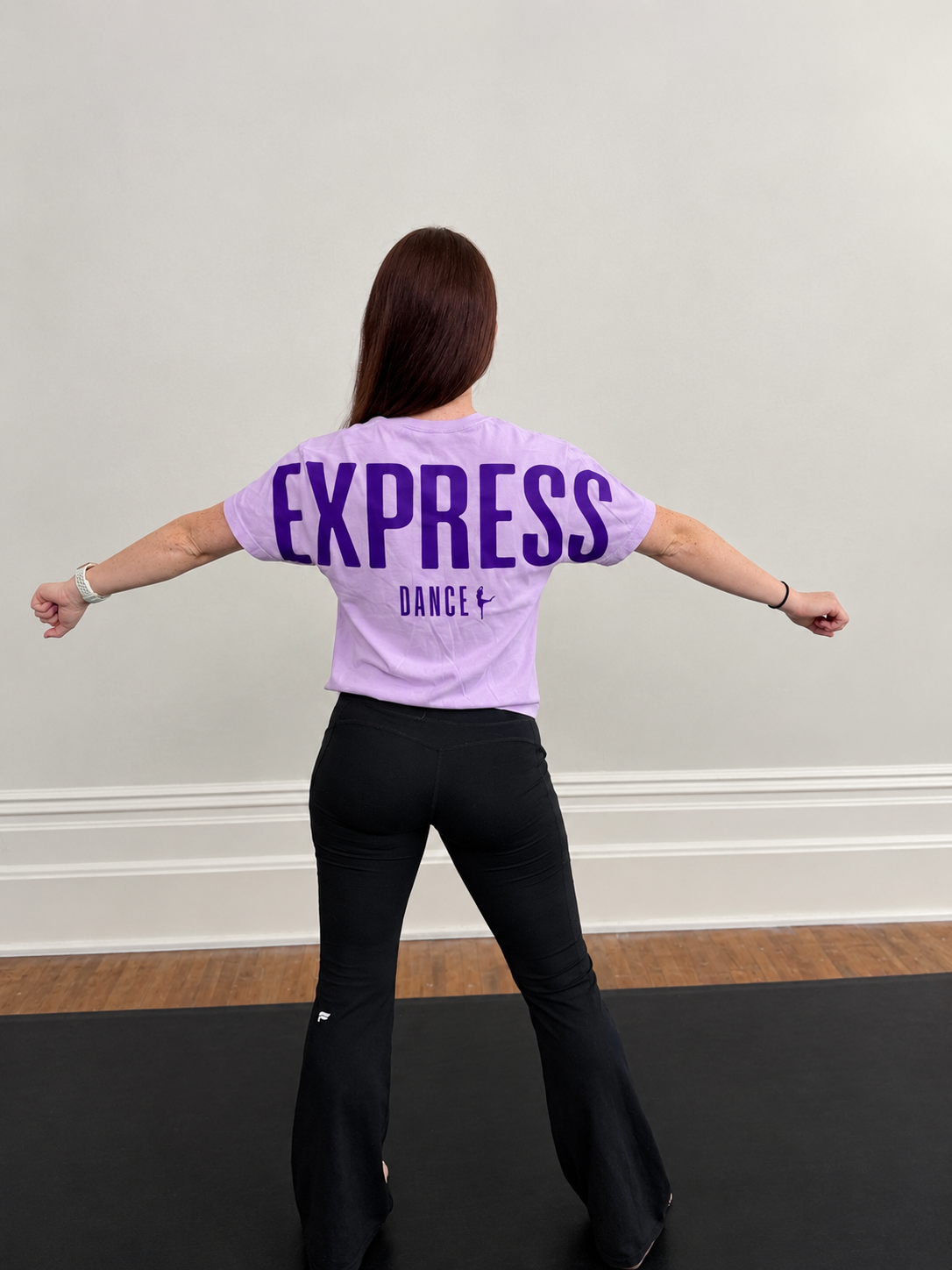 ****CROPPED ADULT**** Oversized Express Big Back Design Comfort Colors Tee