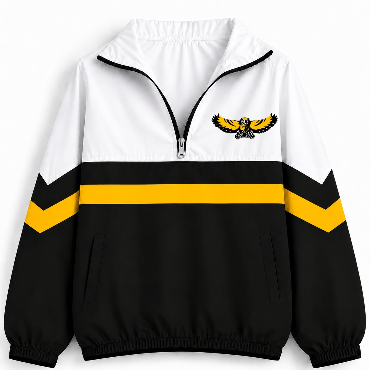 Golden Hawks Colorblock Windbreaker