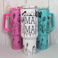 Mama Floral 40 oz tumbler