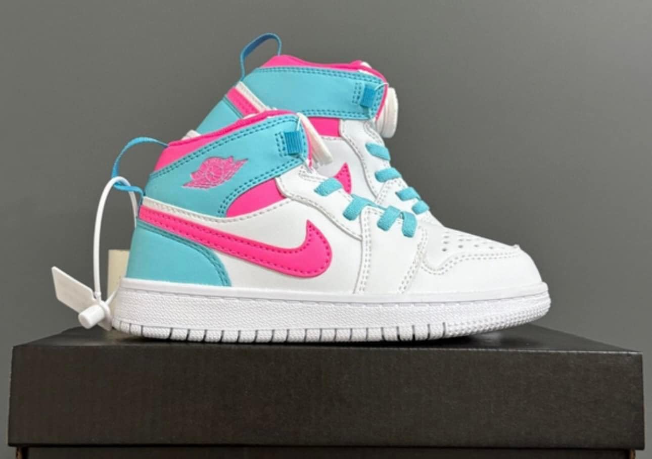 Kids N Pink/Blue Hightops