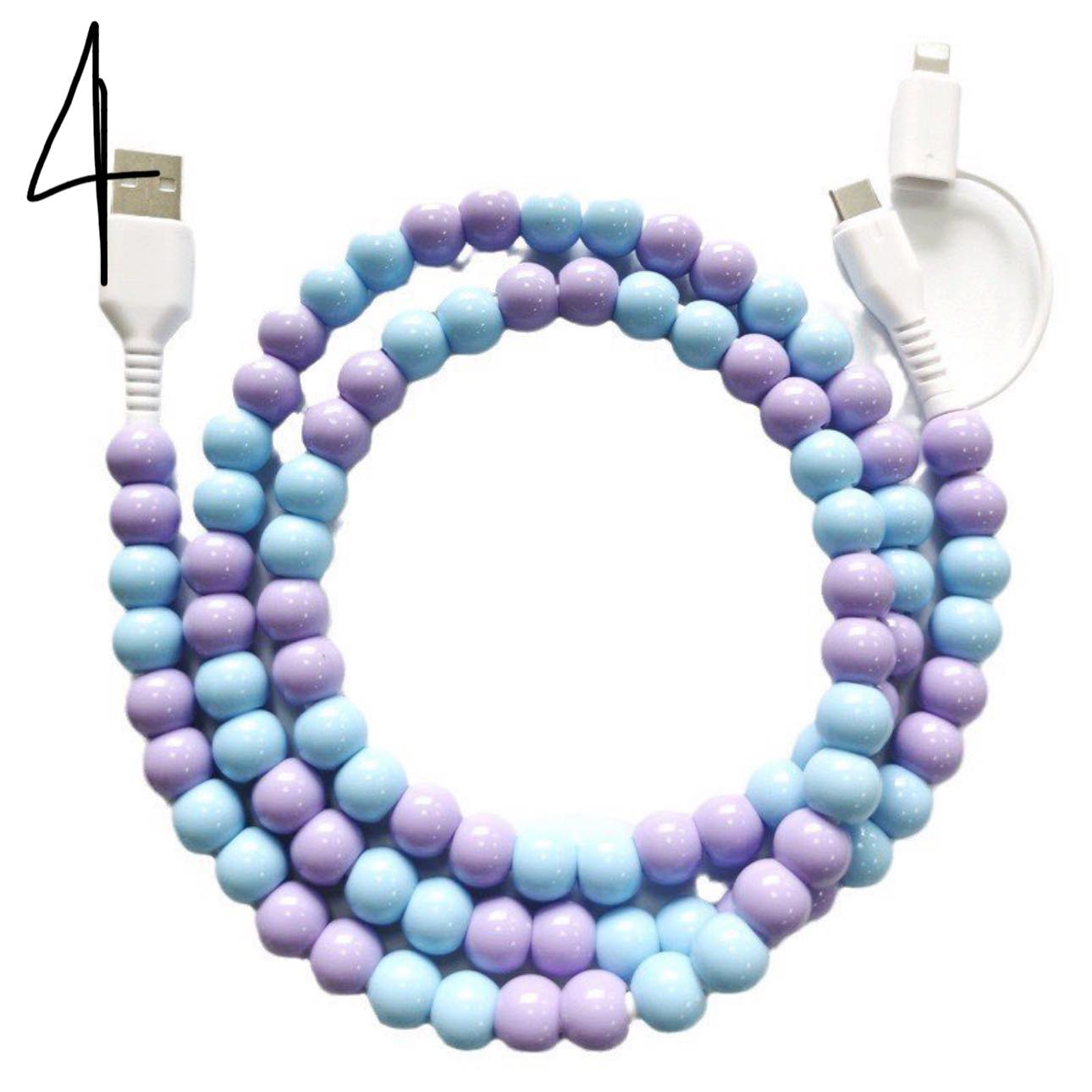 Beaded Phone Cord