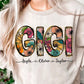 Floral Custom Personalized Title Shirt