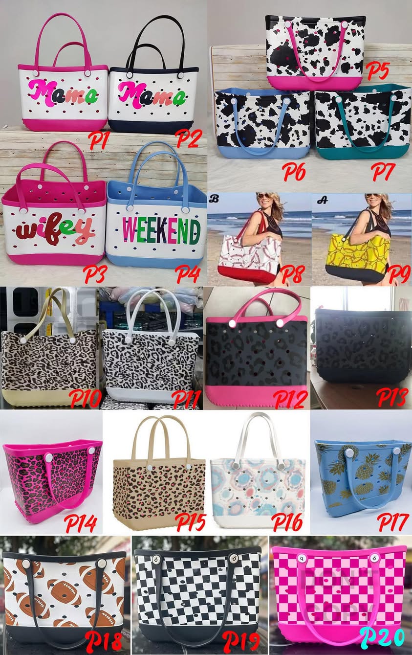 B Bag Printed Size Large