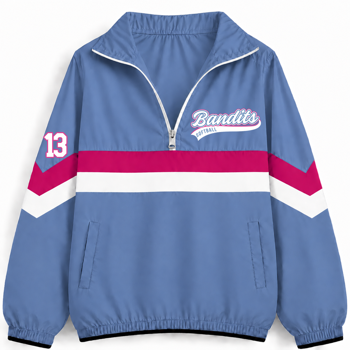 Bandits Blue/Pink Windbreaker