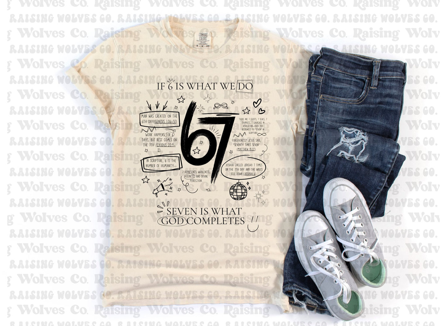 Six Seven Religious Tee