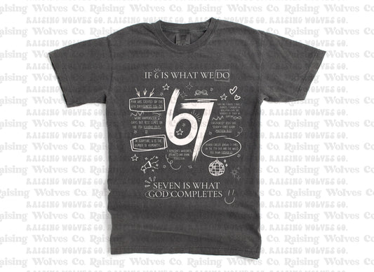 Six Seven Religious Tee Dark