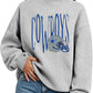 DAL Grey Mockneck