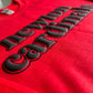 Red and Black Puff/Glitter Newton Cardinals Crewneck