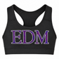 Black Express Spangle Badger Bra