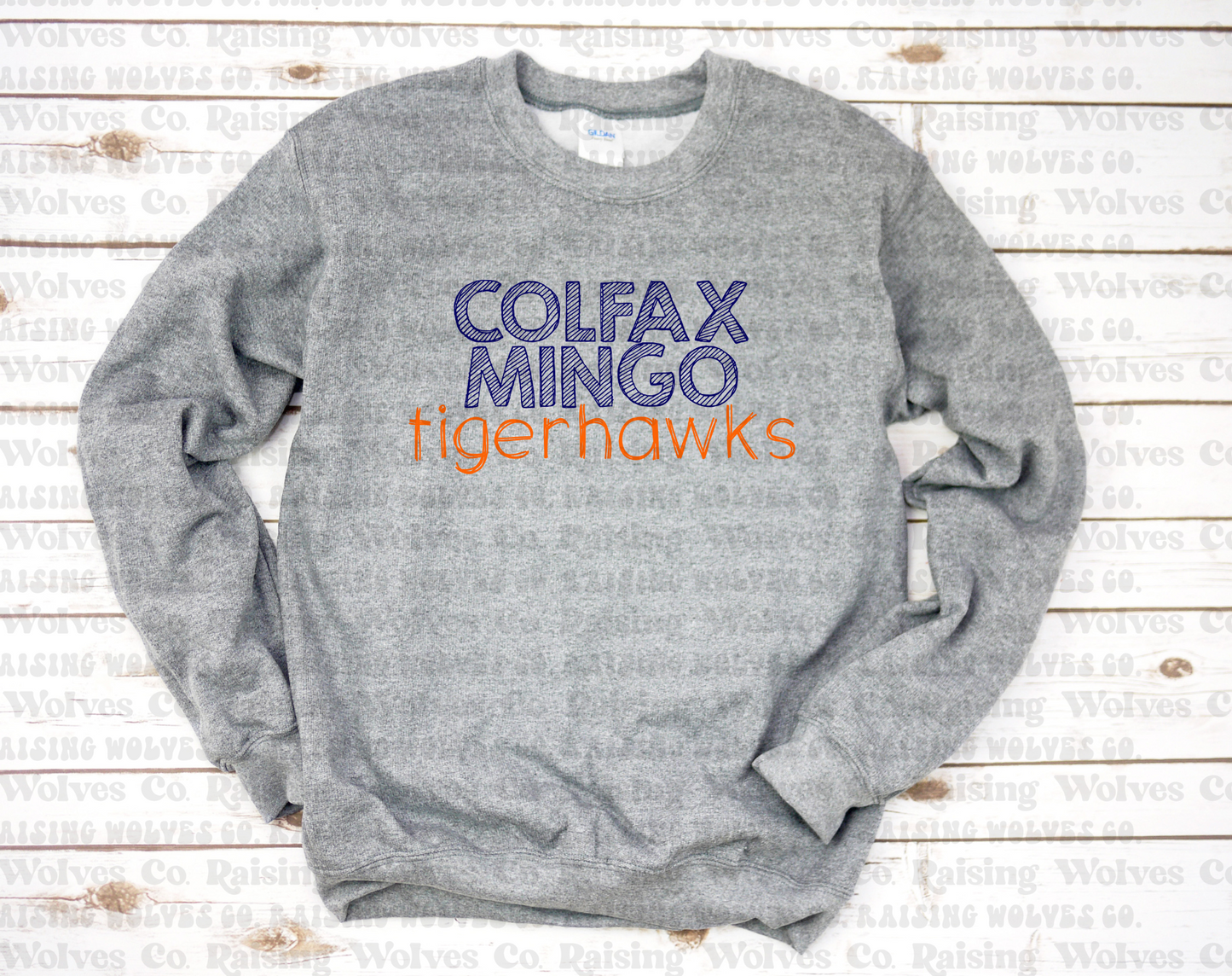 CM sketch Grey Crewneck Sweatshirt