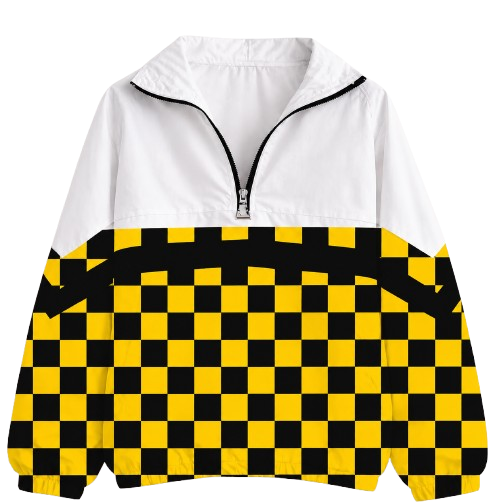 Iowa Checkered Windbreaker
