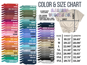 Volleyball Smile Comfort Colors Tee