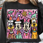 Mouse Friends Black Tee