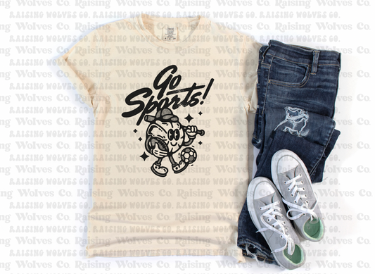 Comfort Colors Tee- Go Sports