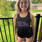 Black Express Spangle Badger Tank