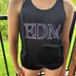 Black Express Spangle Badger Tank