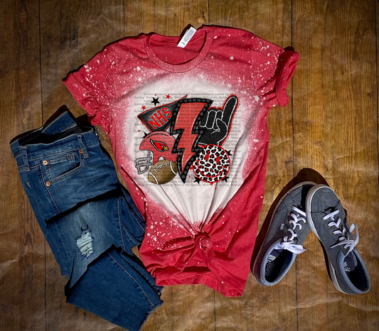 NHS Foam Finger Bleached Tee