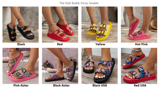 The EVA Buckle Strap Sandals